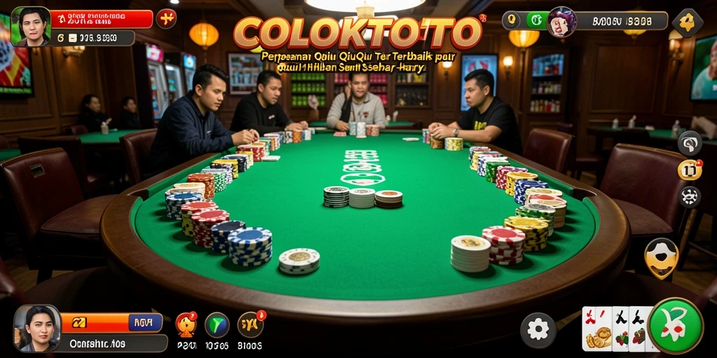 Gameplay QiuQiu yang seru dan interaktif di COLOKTOTO.