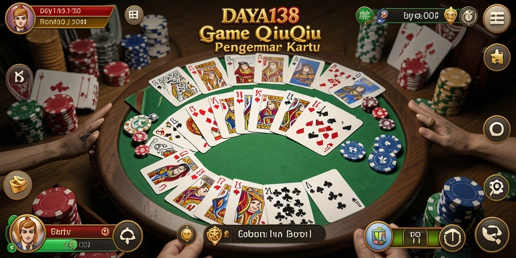 Tampilan gameplay QiuQiu yang menarik dan interaktif.