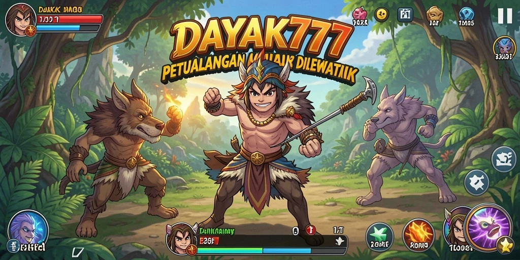 Tampilan menarik dari gameplay Anime di DAYAK777.