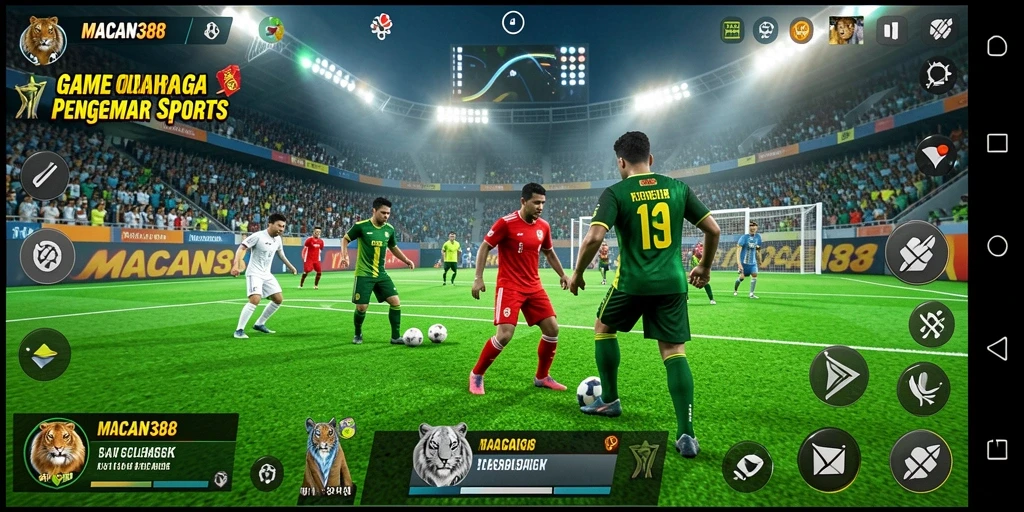 Tampilan gameplay <strong>MACAN388</strong> yang menawan dalam setiap pertandingan olahraga.