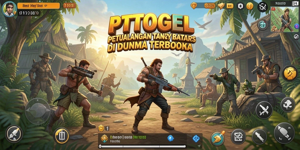 Gameplay PTTOGEL yang memukau dalam dunia terbuka.