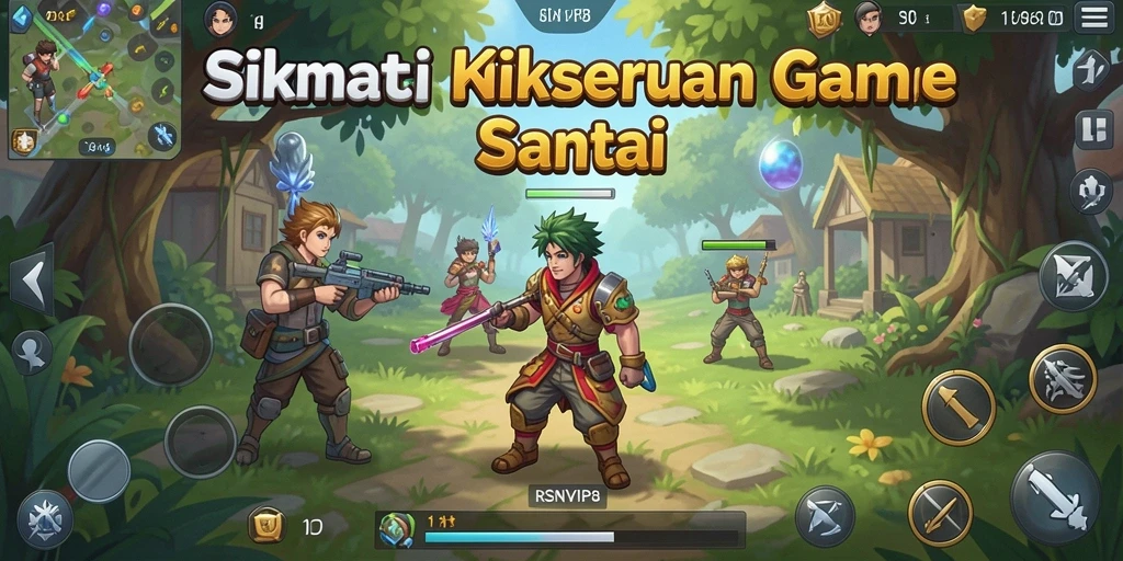 Tampilan gameplay menarik di RSNVIP8 dengan grafis cerah.